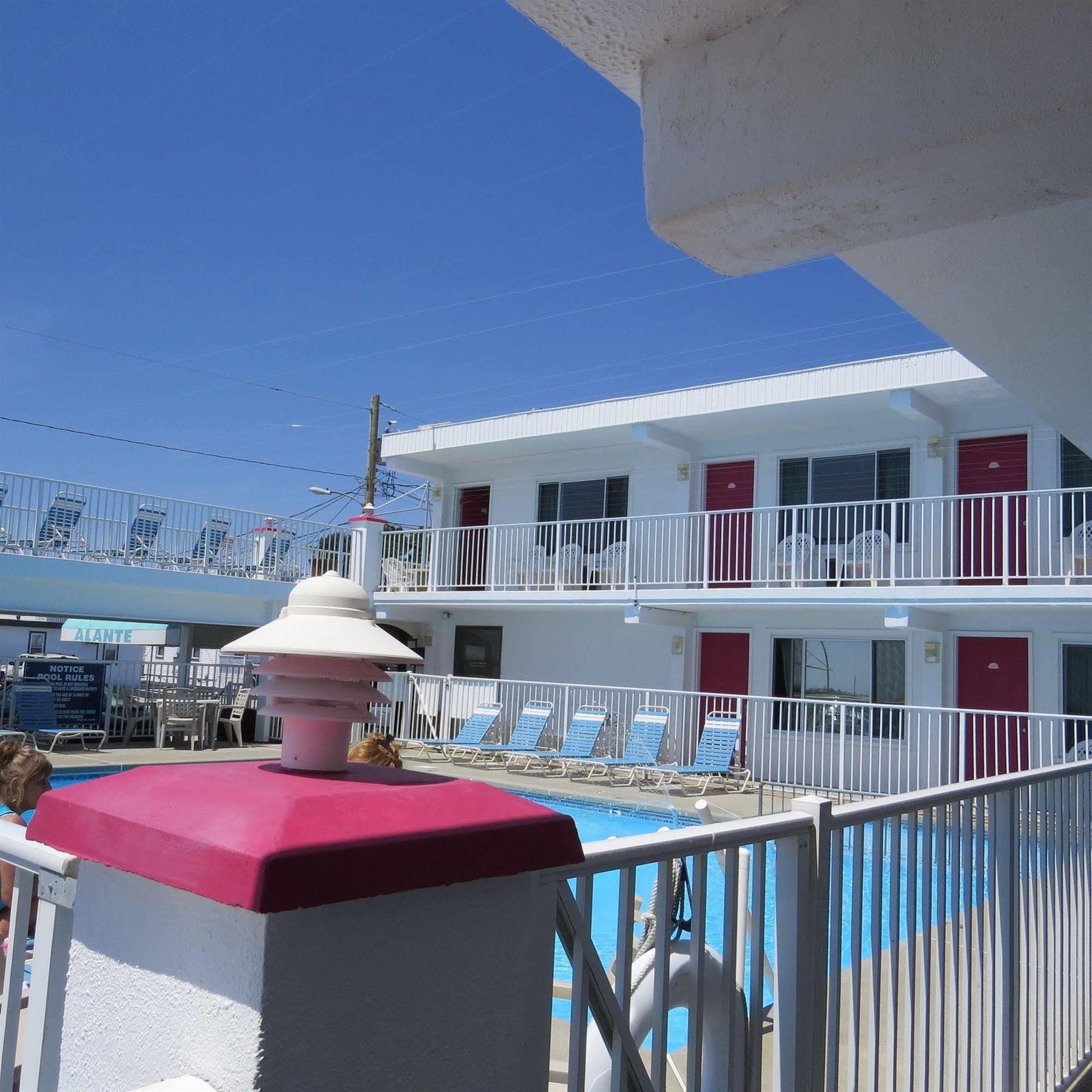 Alante Oceanfront Motor Otel North Wildwood Dış mekan fotoğraf